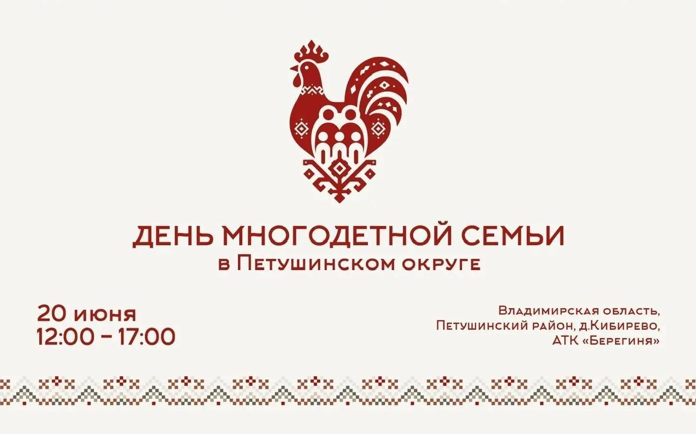 День многодетной семьи в Петушинском округе