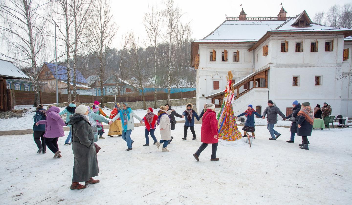 Интерактивная программа «Масленичный пир» в Доме Ершова