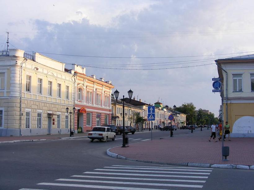 Пешеходная улица Московская