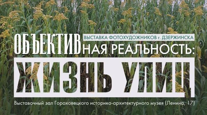 Выставка фотохудожников г. Дзержинска «ОБЪЕКТИВная реальность: Жизнь улиц»