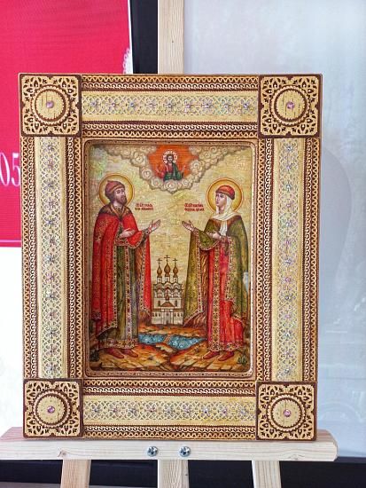Иконы из бересты Ольги Кириной-7