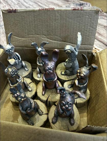 Скульптурная лепка в доме художника-6