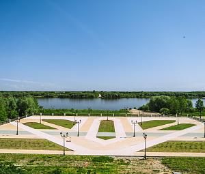 Набережная реки Оки в Муроме