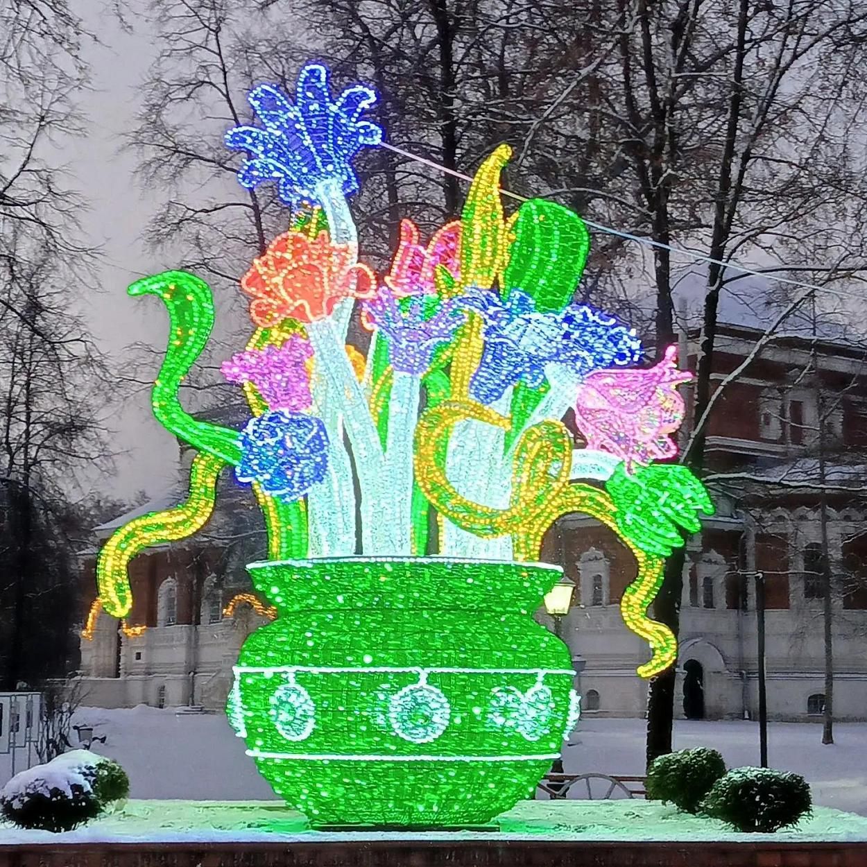 Стеклянный букет