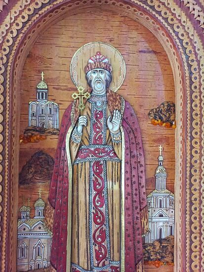 Иконы из бересты Ольги Кириной-1