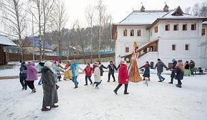 Интерактивная программа «Масленичный пир» в Доме Ершова