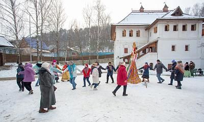 Интерактивная программа «Масленичный пир» в Доме Ершова