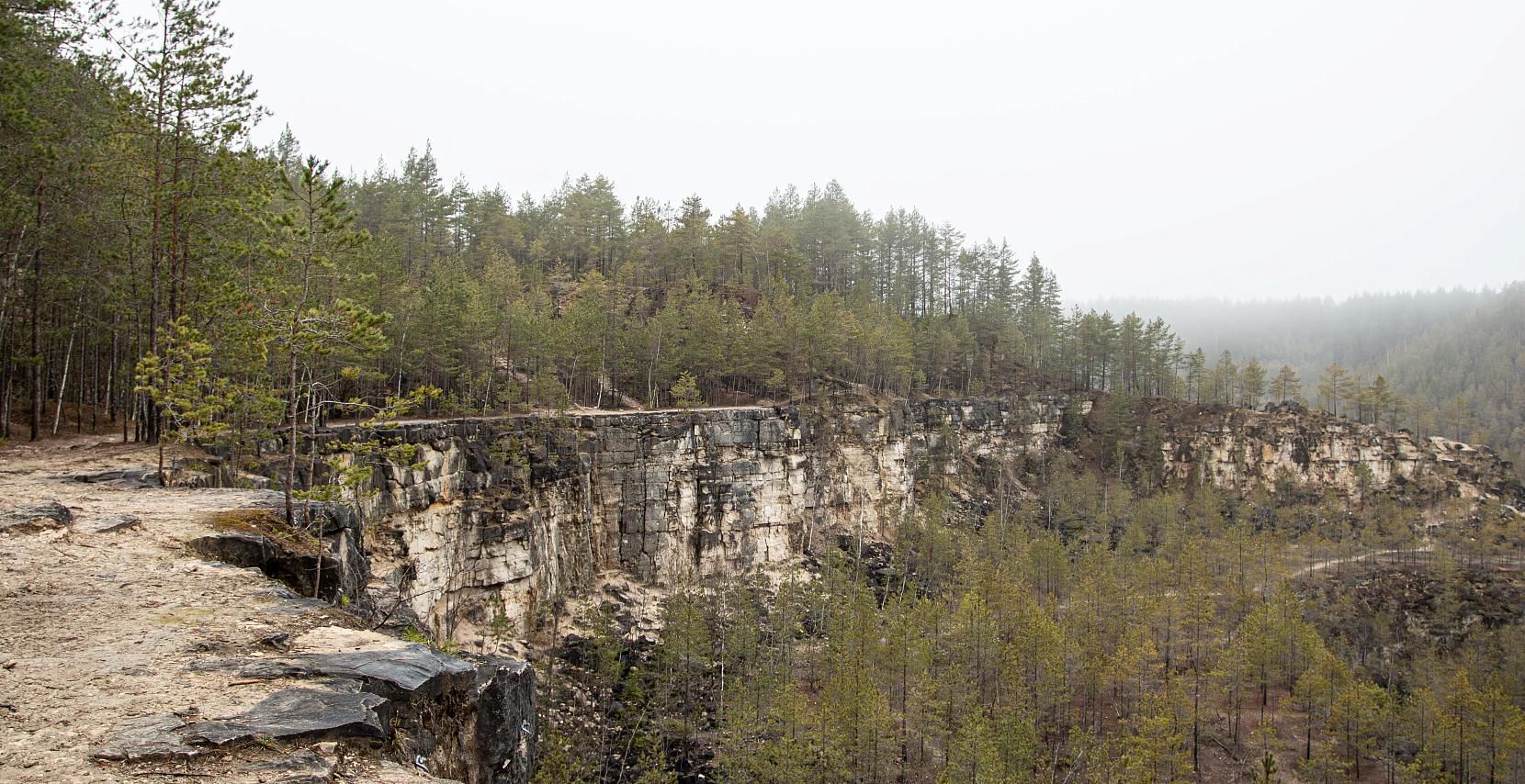 Скалолазание на Дюкинских карьерах