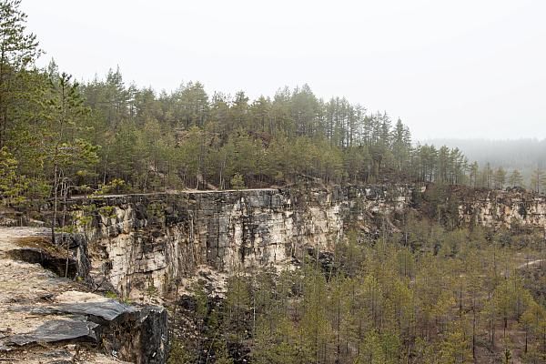 Скалолазание на Дюкинских карьерах