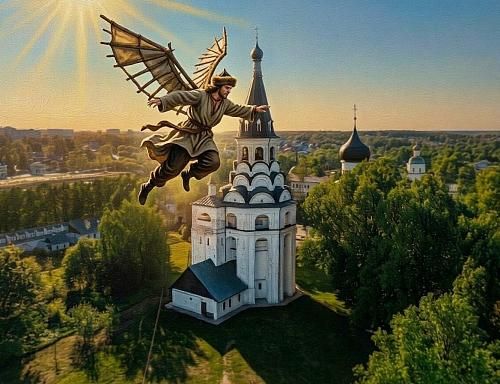 Русский Икар из Александрова