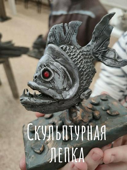 Скульптурная лепка в доме художника-8