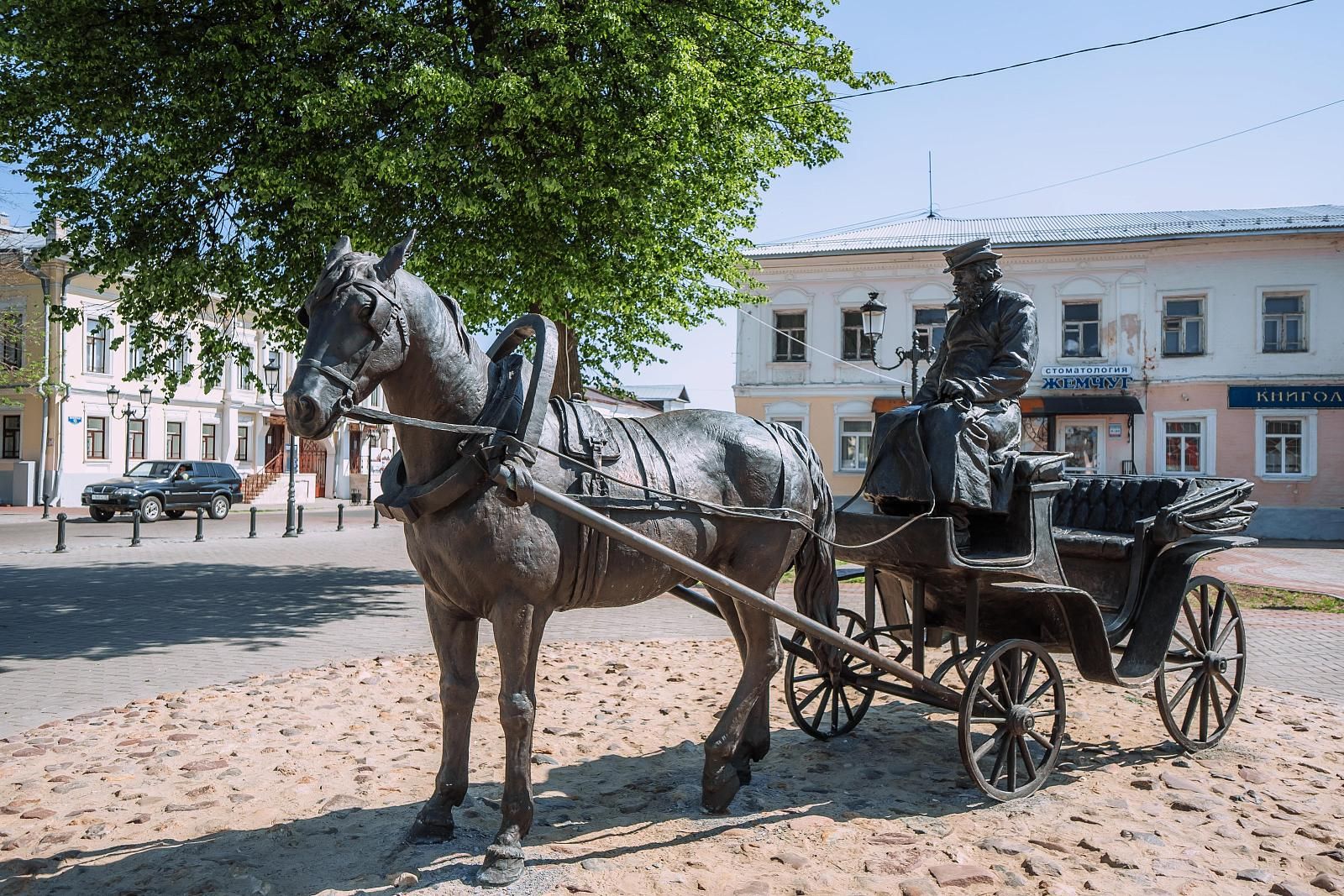 Скульптура «Извозчик(ямщик)»
