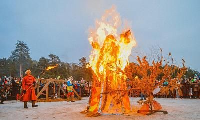 Народное гулянье «Масленица в Загородном»