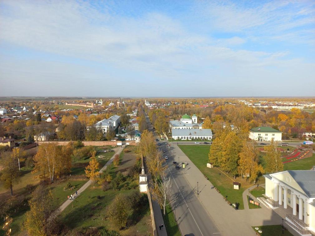 Смотровая площадка Преподобенской колокольни